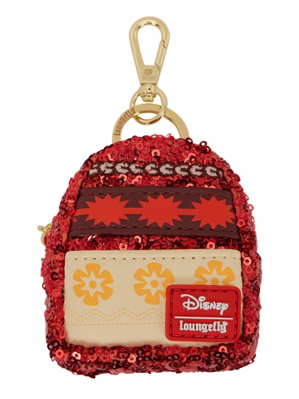 Loungefly exclusive  Moana Sequin Mini Backpack Keychain - retired